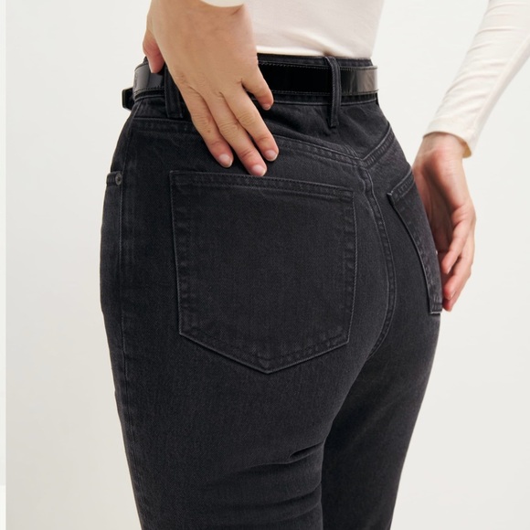 Reformation Cynthia High Rise Straight Jeans - size: 28 - Picture 2 of 4